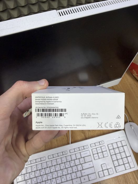 Airpods 4 (ANC) шумоподавление