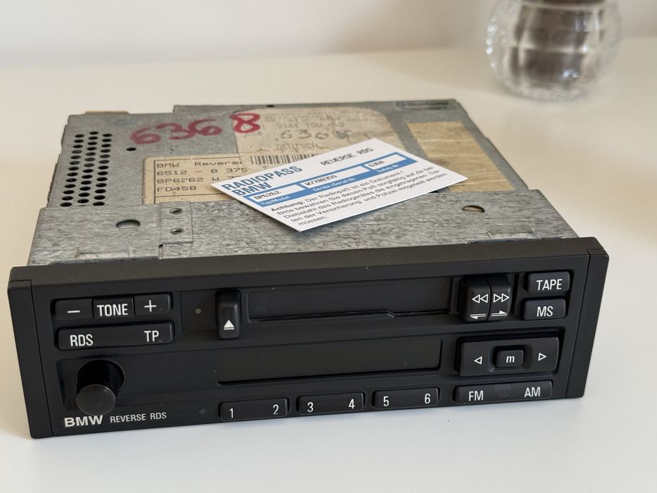 Casetofon BMW Reverse RDS cu bluetooth | E30 E32 E34 E31 E36 Blaupunkt