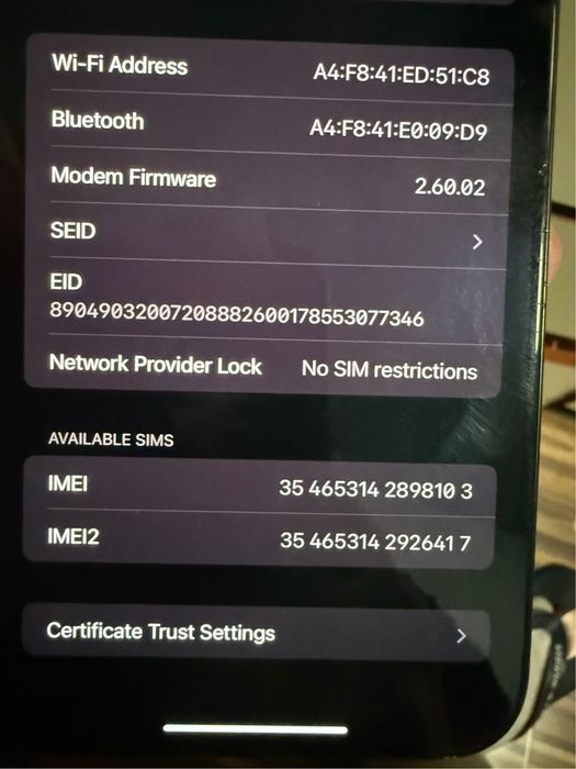 Iphone 15 Pro Max 256GB