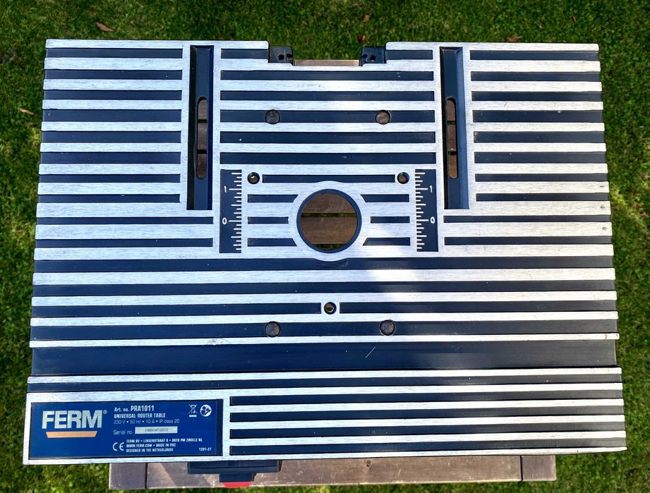 Banc de lucru pentru freza, masa/banc/stand frezare, Ferm 455 x 330 mm