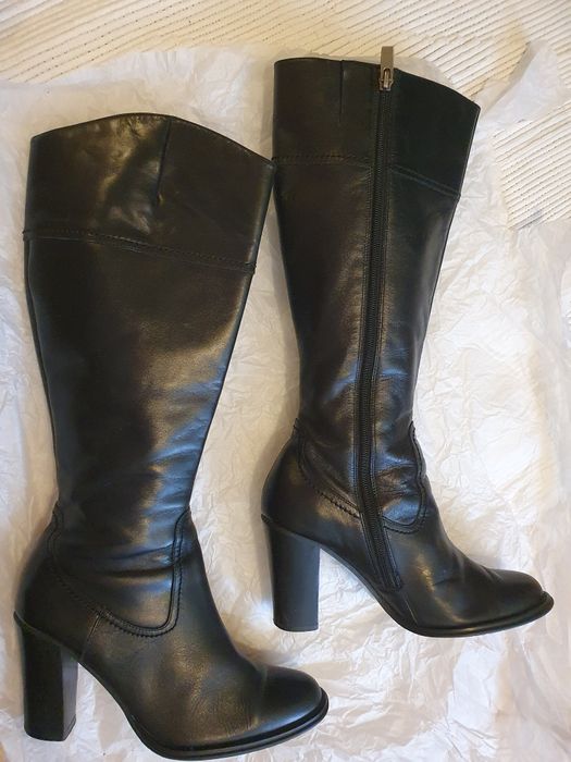 Cizme Negre piele Bata