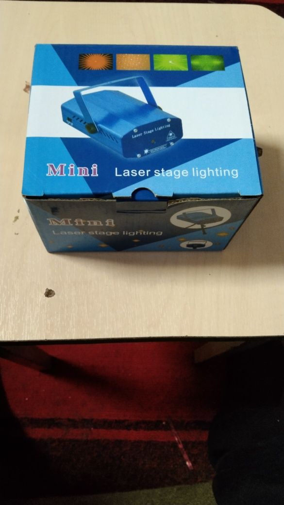 Продаётся Мини лазерная светомузыка. Model YL-09. Новая
