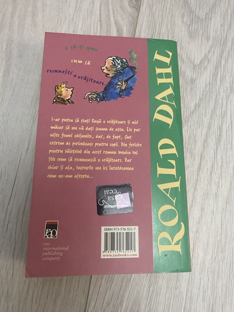 Carte copii -Vrajitoarele -Roald Dahl