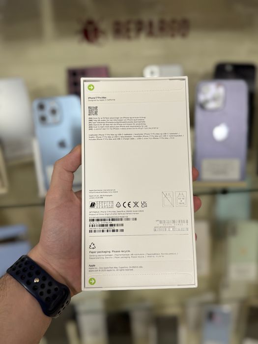 Apple iPhone 17 Pro Max - 256gb - deep blue - sigilat