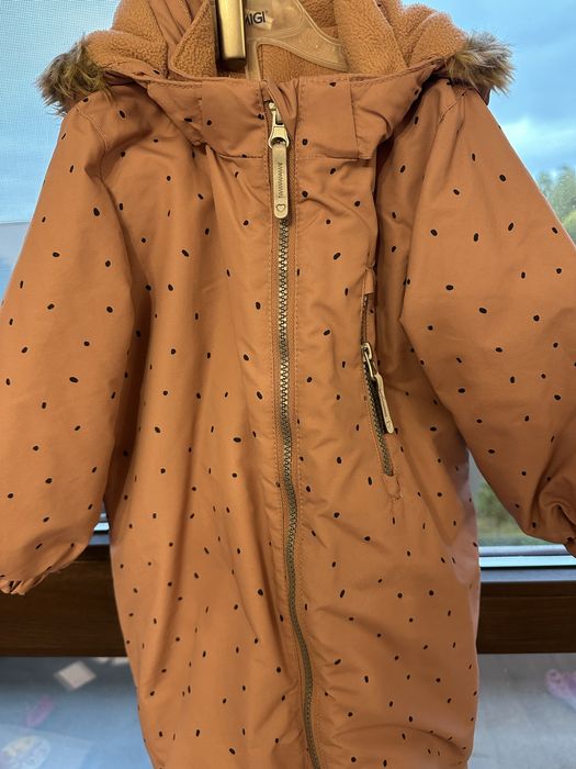 Детски зимен ескимос размер 92 +ръкавички+ непромокаеми чорапки