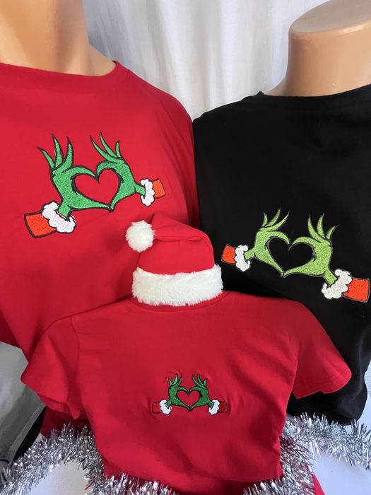 Коледни тениски “Сърцето на Гринч”