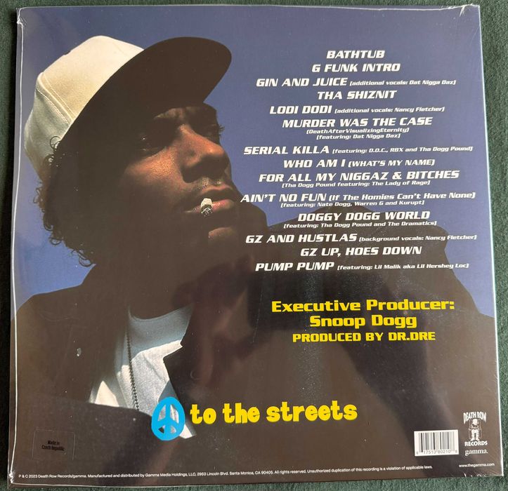 Snoop Doggy Dogg - Doggystyle 30th Anniv. Clear Vinyl LP