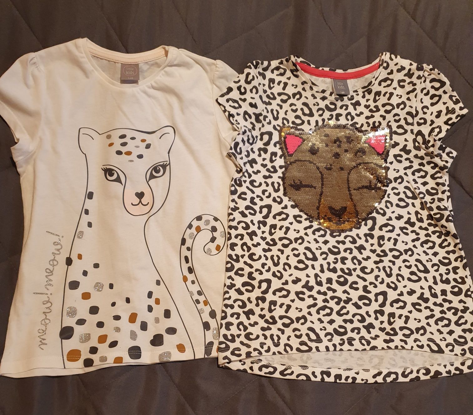 Tricouri fete cu pisici și unicorni  marimi 6-9 ani