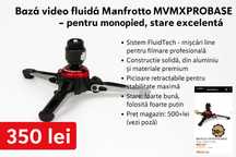 Monopied/ Bază video Manfrotto MVMXPROBASE