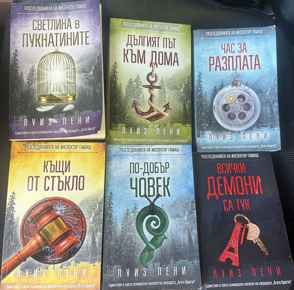 Книги Луиз Пени и други криминални романи