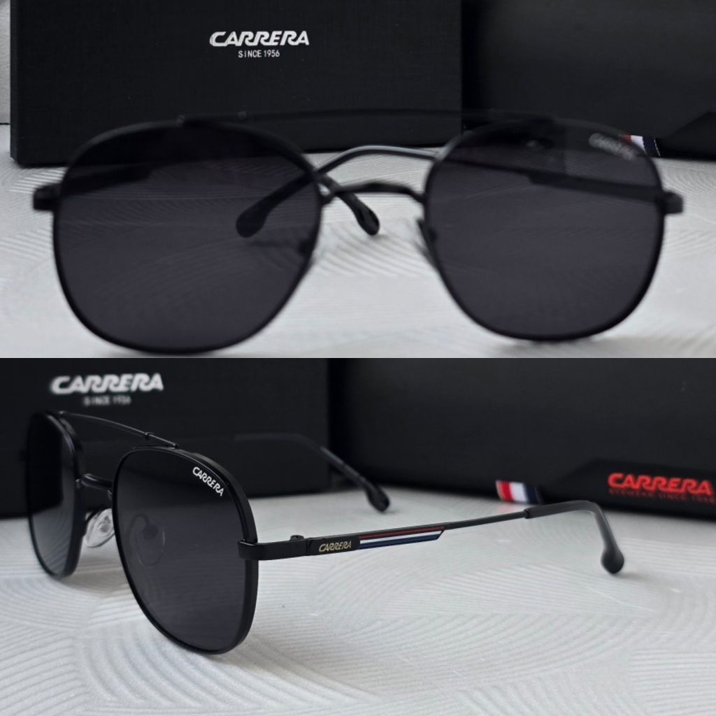 Мъжки слънчеви очила кръгли carrera 3 цвята