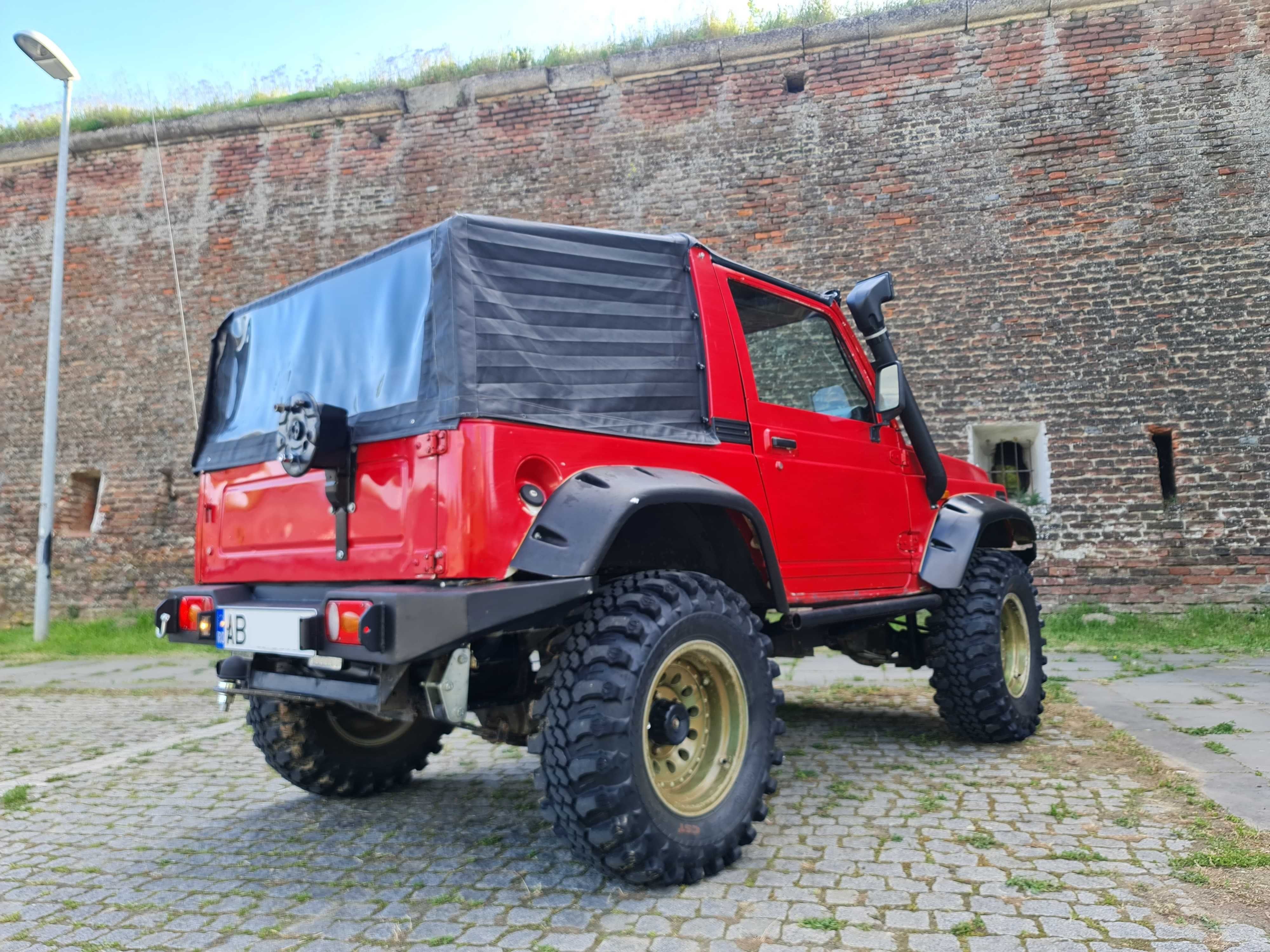 Suzuki Samurai, 1.3 benzina  16v, 86CP, servodirectie, ironman