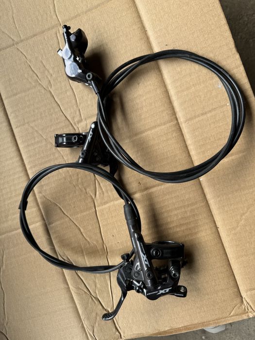 Set frane Shimano XT 4 pistoane  BR-M 8120
