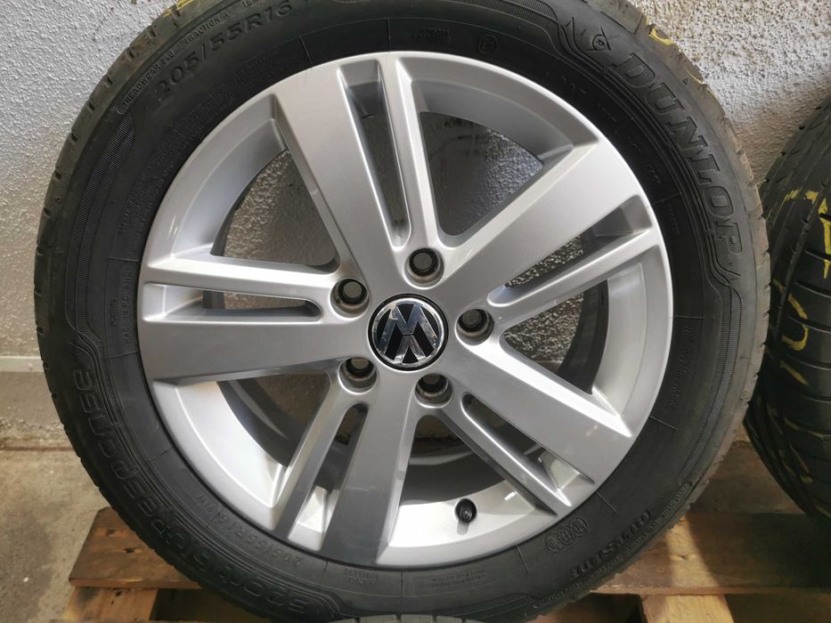 Jante Originale Vw Golf 6 / Golf 7. R 16 cu anvelope de vara