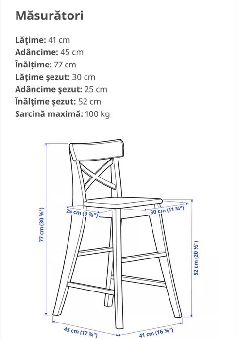 Scaun Ingolf Junior ikea