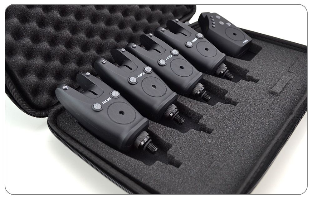 Set de Senzori alarma 4+1 pescuit foarte calitativi noi F. Rezistenti