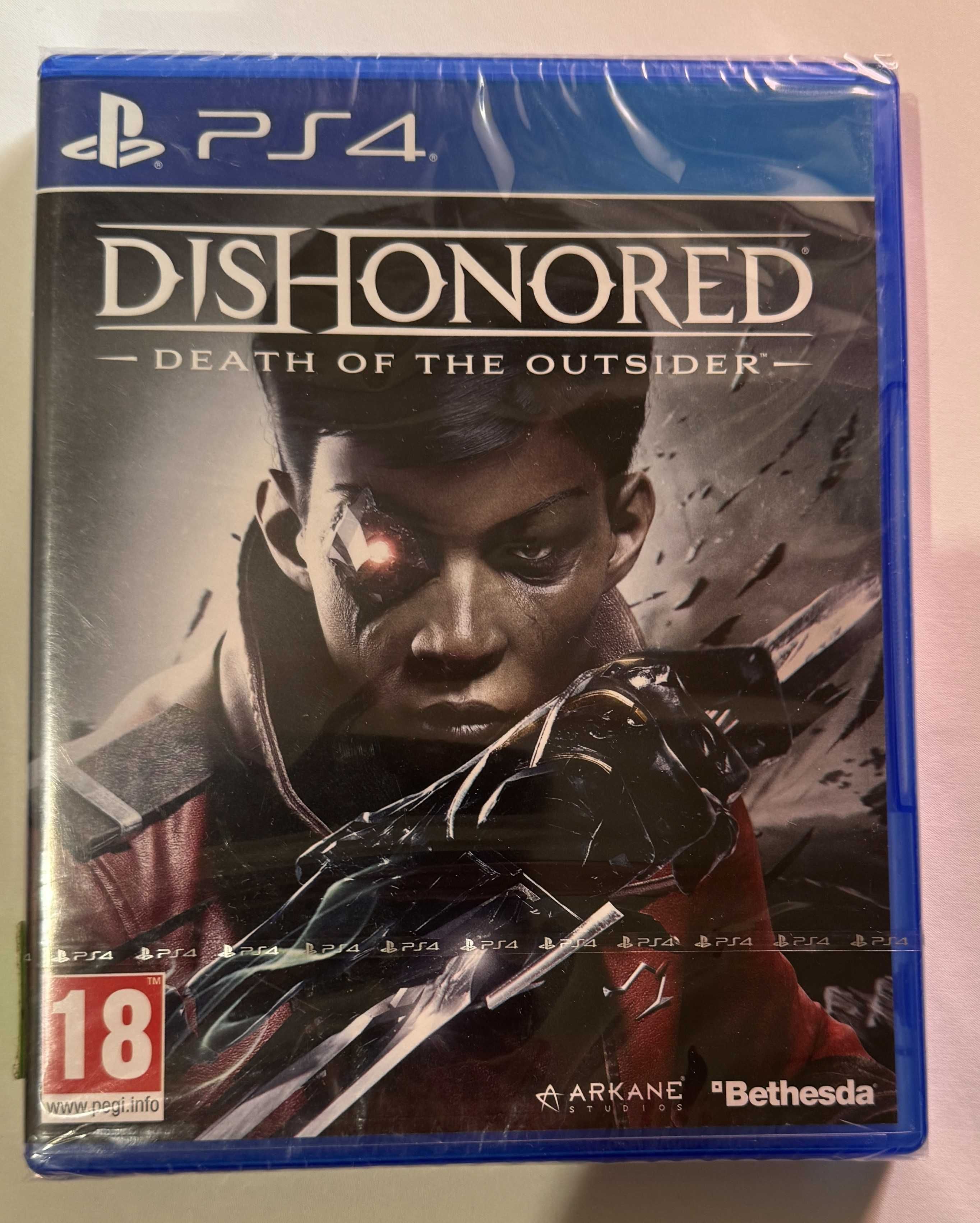 чисто нова Dishonored Death of the Outsider за PS4