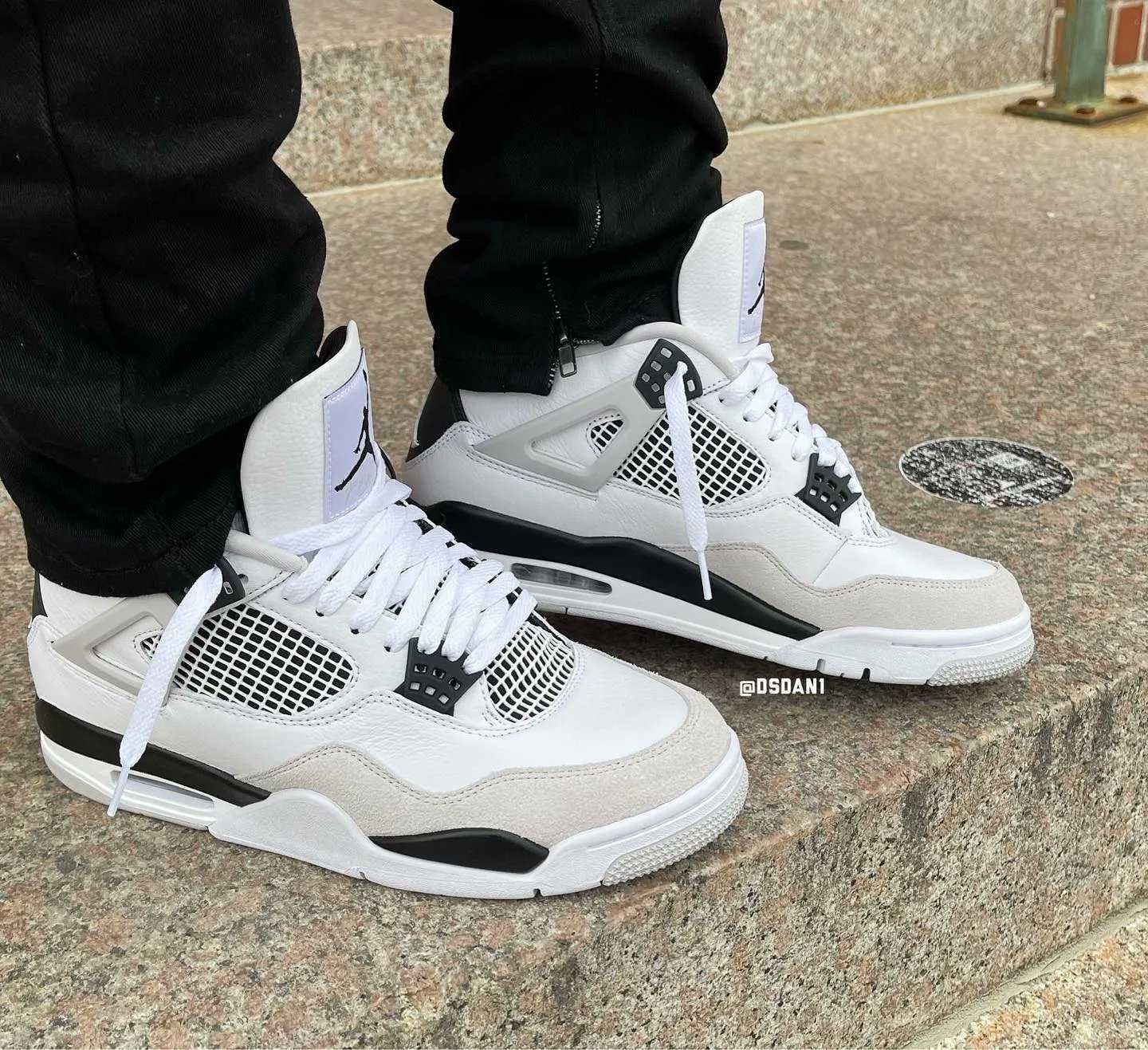 Air Jordan 4 Military Black 36-46 [Verificare Colet]