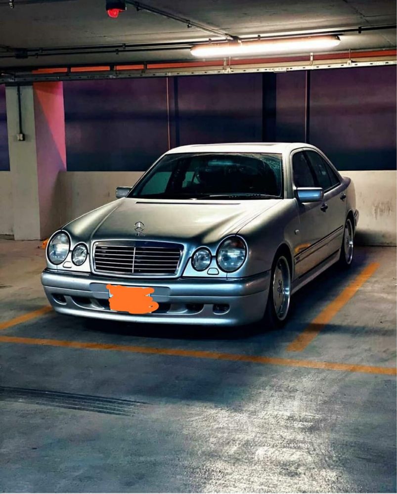 Бампер на Mercedes 210 до рест в стиле Carlsson Передний/Задний Тюнинг