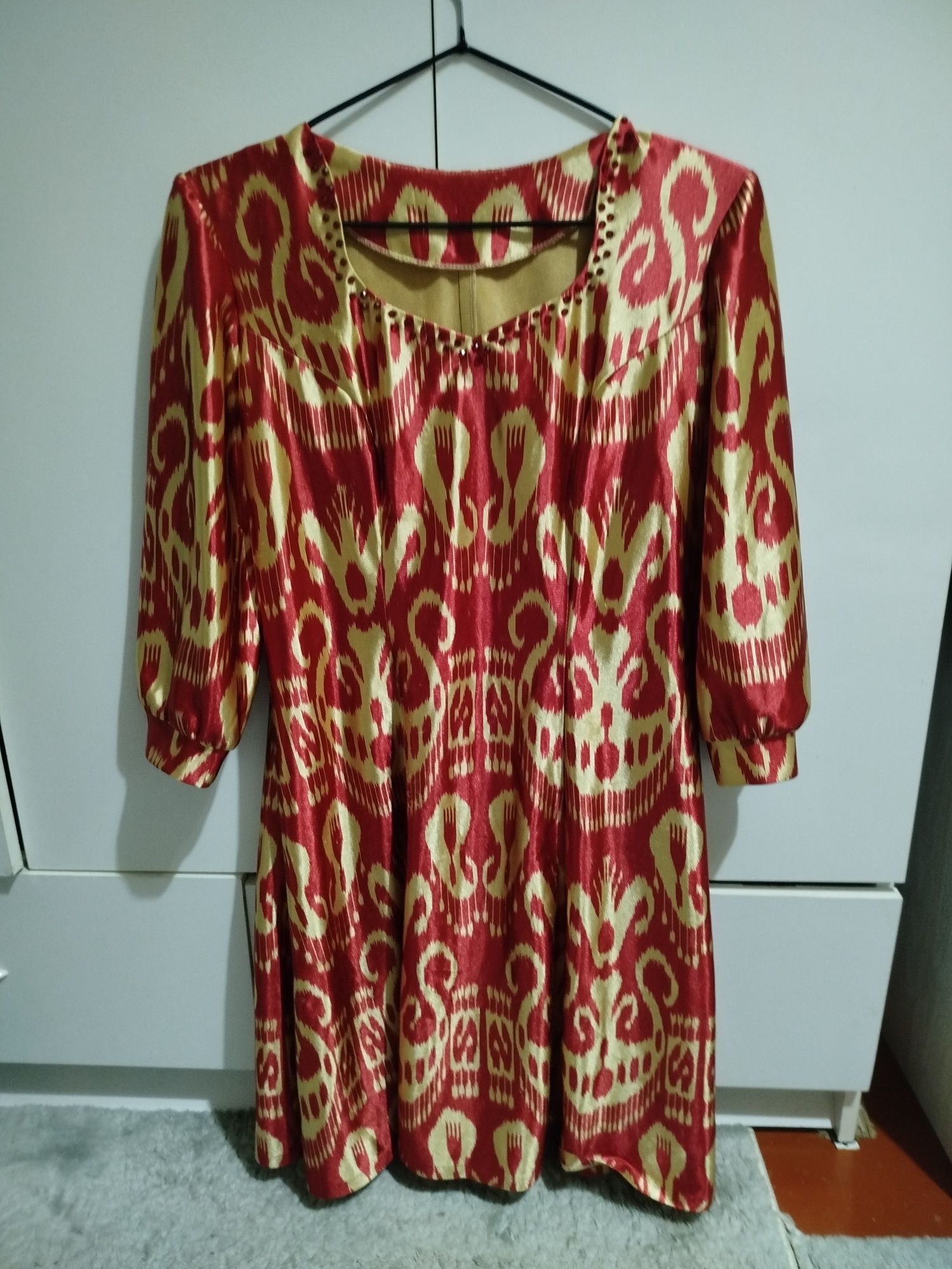 Келинлик сарпо кийимлари