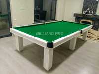 Бильярд, bilyard, хайтек, белый, 11ф 320х160см, billiard