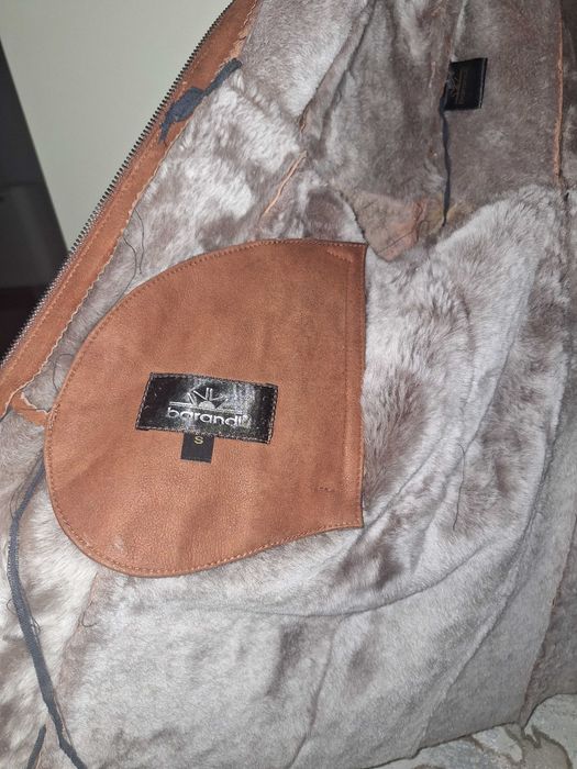 Кожух естествена кожа и косъм