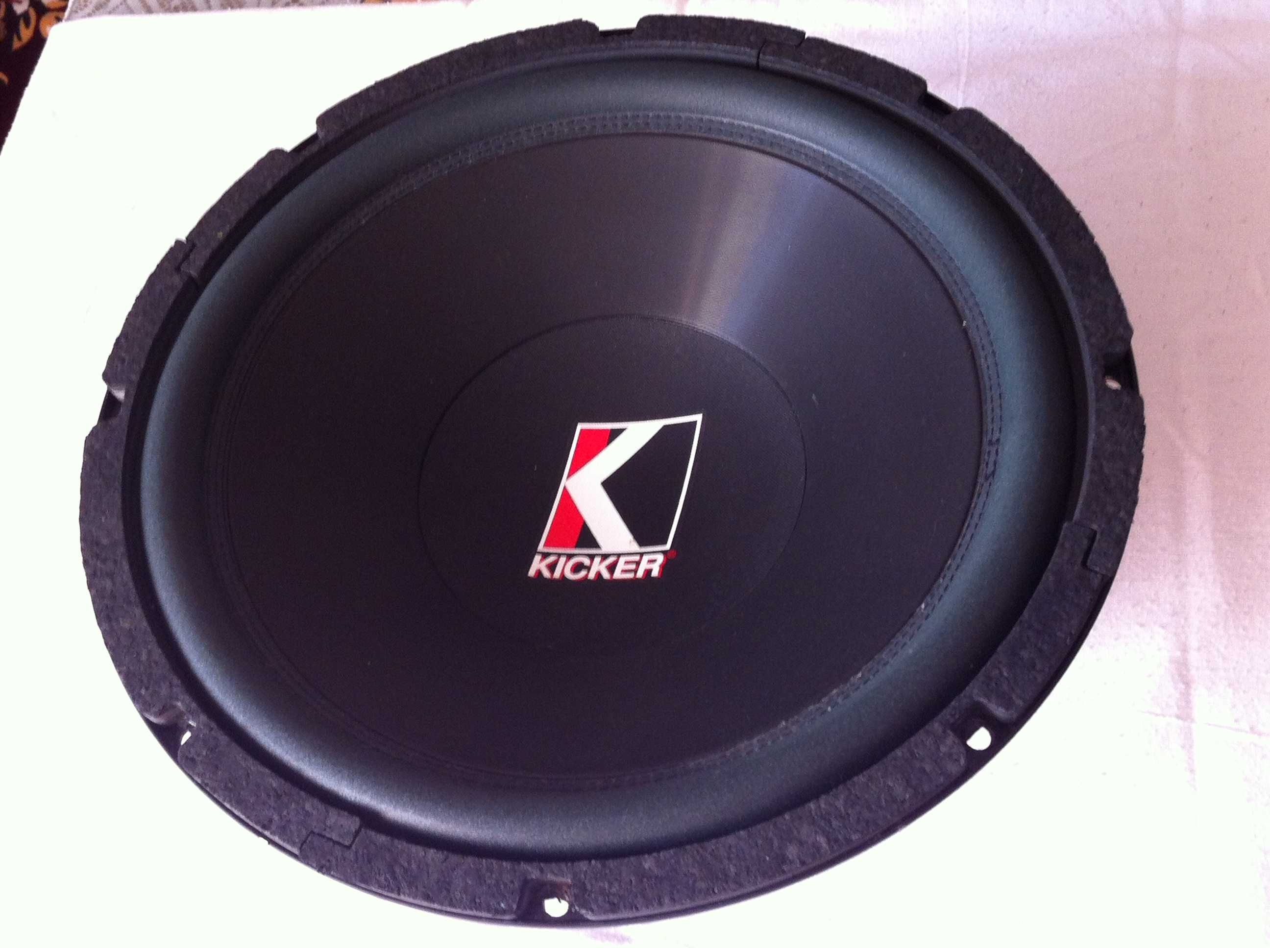 Difuzor subwoofer Kicker - 12" max500W USA alpine pioneer statie