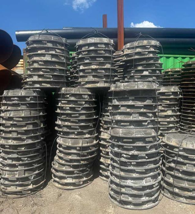 Оптовый склад люков: пластиковые, чугунные, тяжелые - в Актау