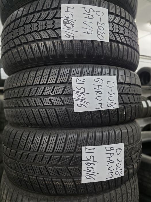 4x 215/60/16 M+S SAVA SI BARUM Stare ca noi