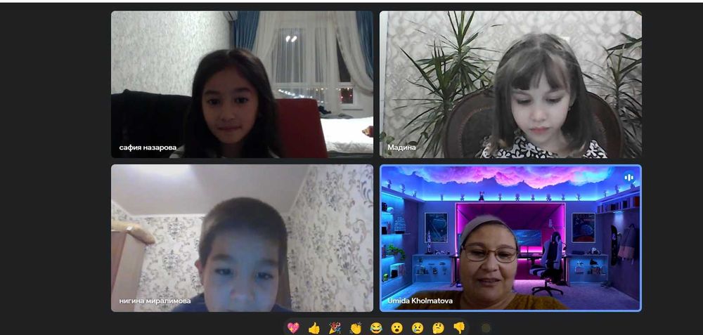 Онлайн Уроки Английского Umida Anarhan. Прогресс с первого урока!