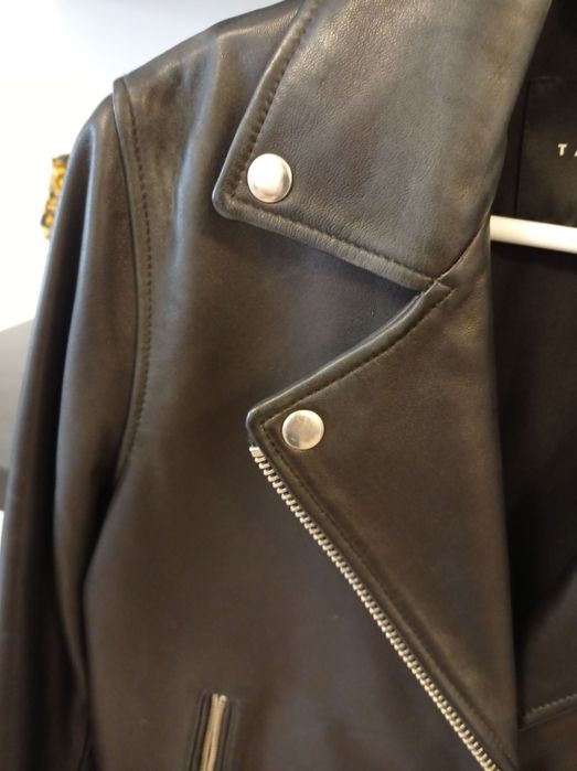 Geaca piele dama Tara Jarmon Franta masura 36