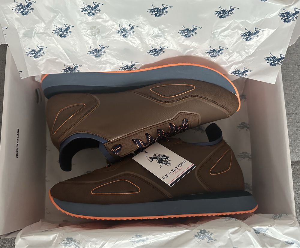U.S. POLO ASSN мъжки сникърси 41 номер чисто нови