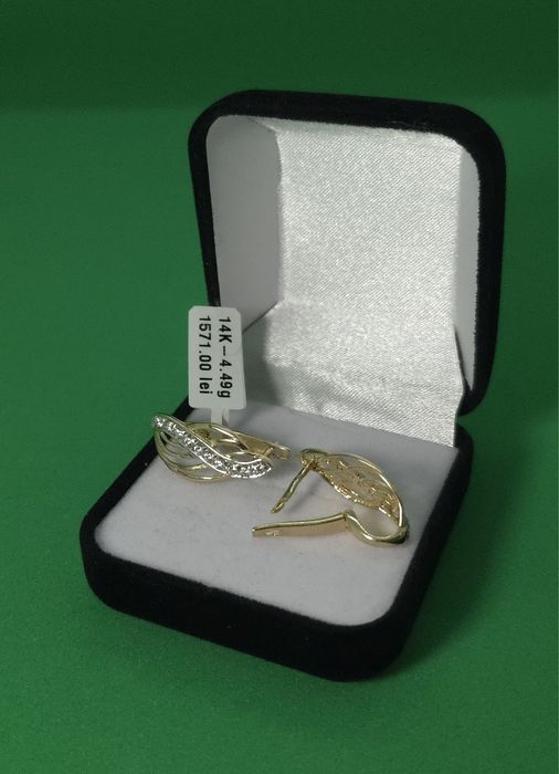 Cercei aur 14k 4.49gr