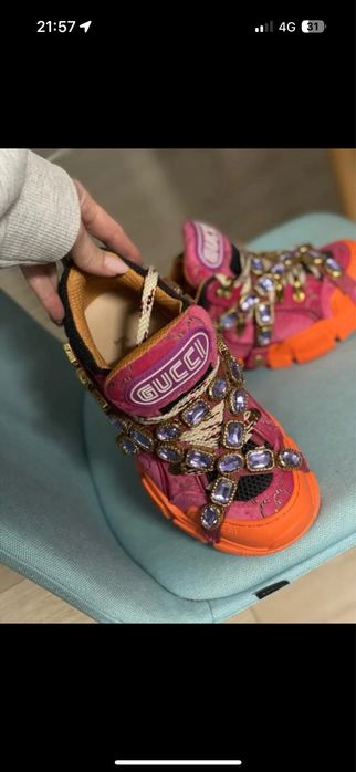 Gucci flashtrek originali gucci garden