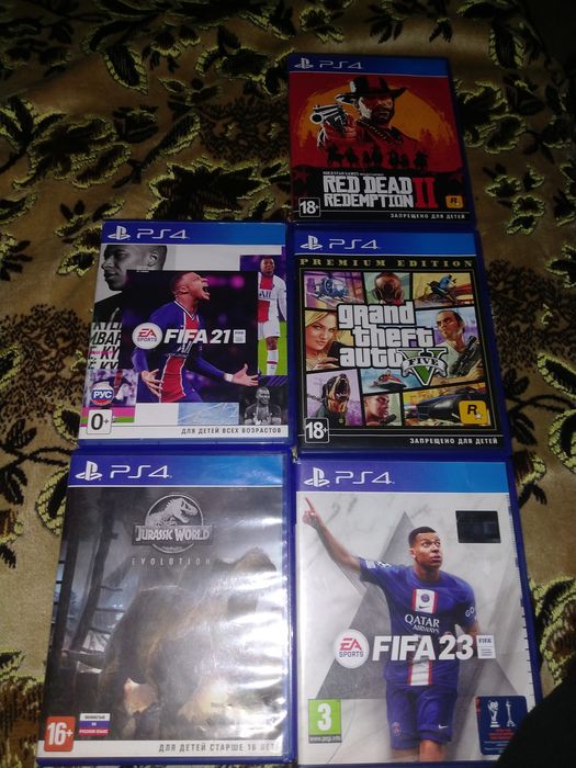 Продам диски для PS4