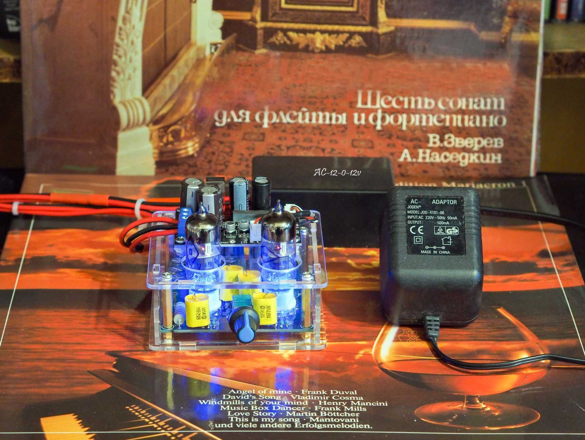 Лампова RIAA preamp -корекция /РИЯ / Лампов предусилвател за грамофон