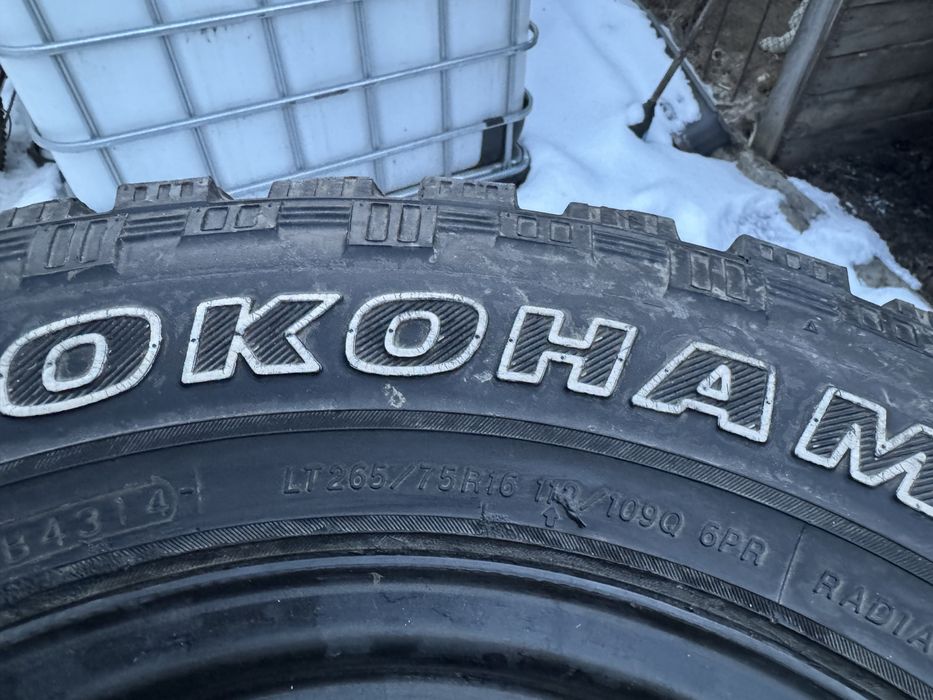 Продам резину265/70/16