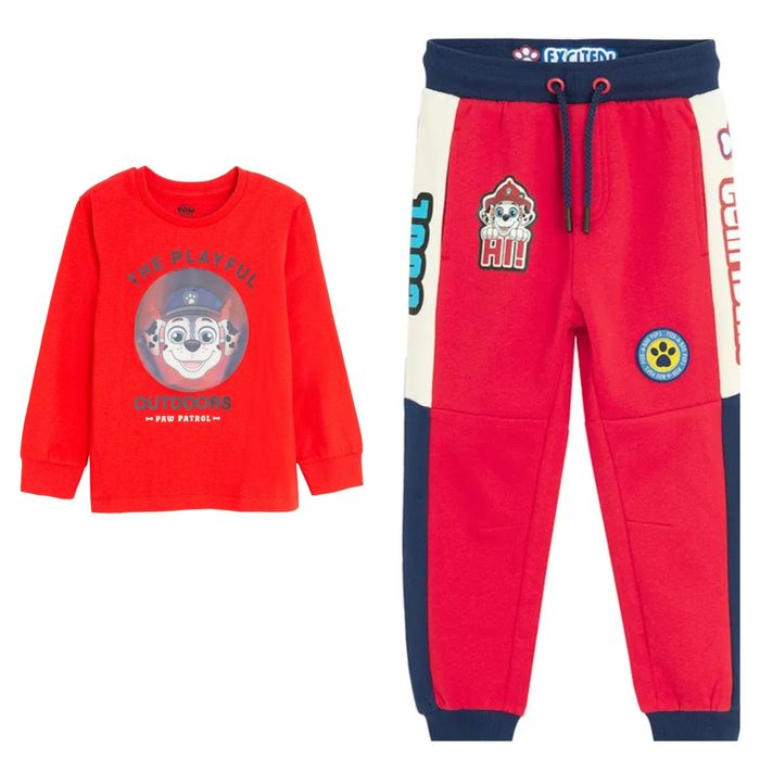 Compleu pantaloni si tricou original Patrula Cățelușilor 92-116 cm