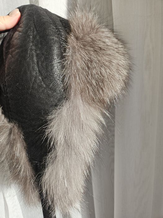 Детская шапка-ушанка малахай