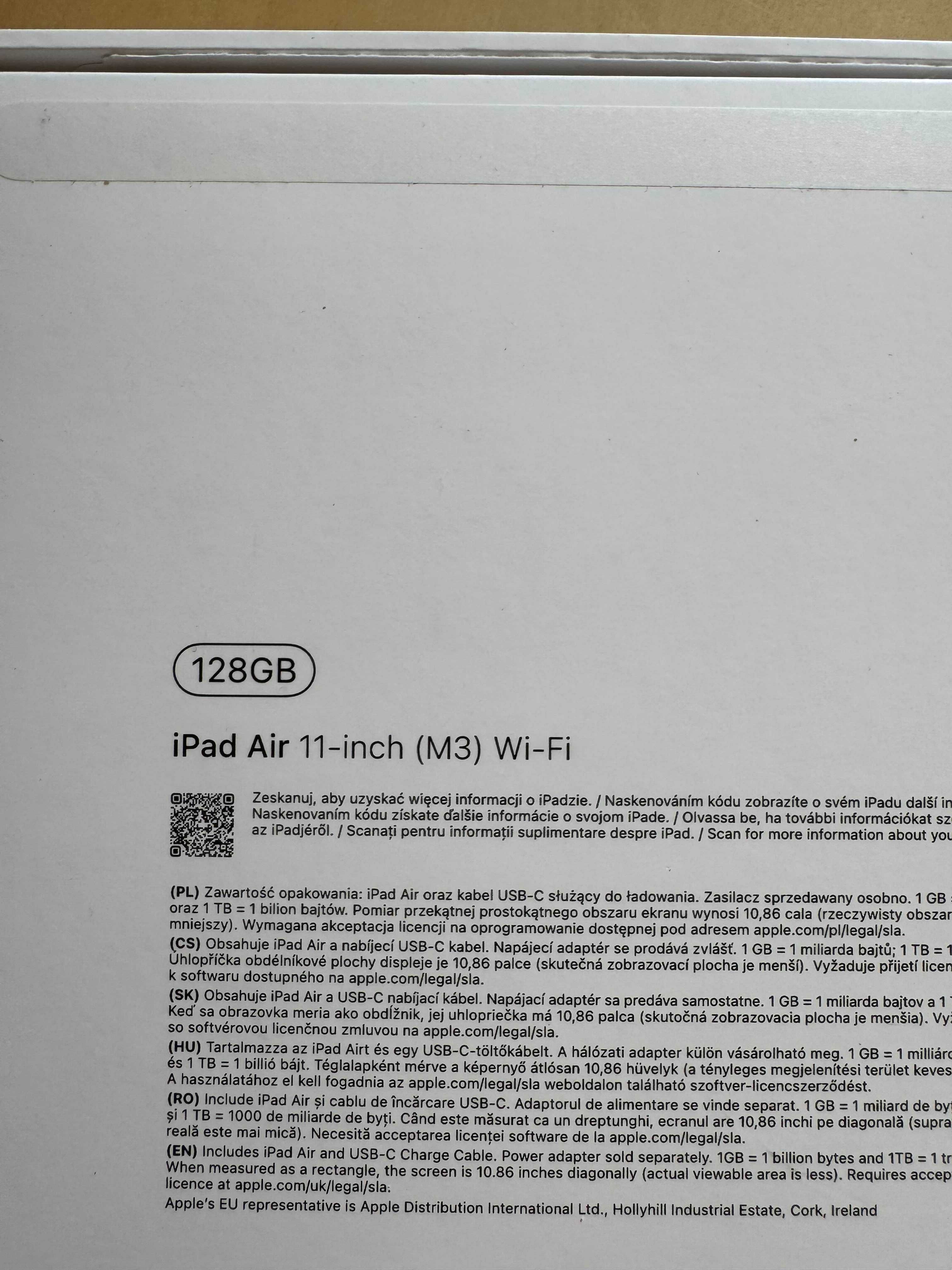 Ipad Air Wi-Fi M3 (128GB)
