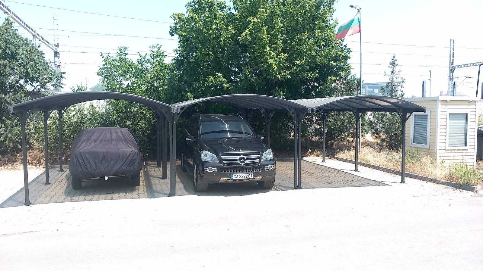 Навес за кола, беседка за градина