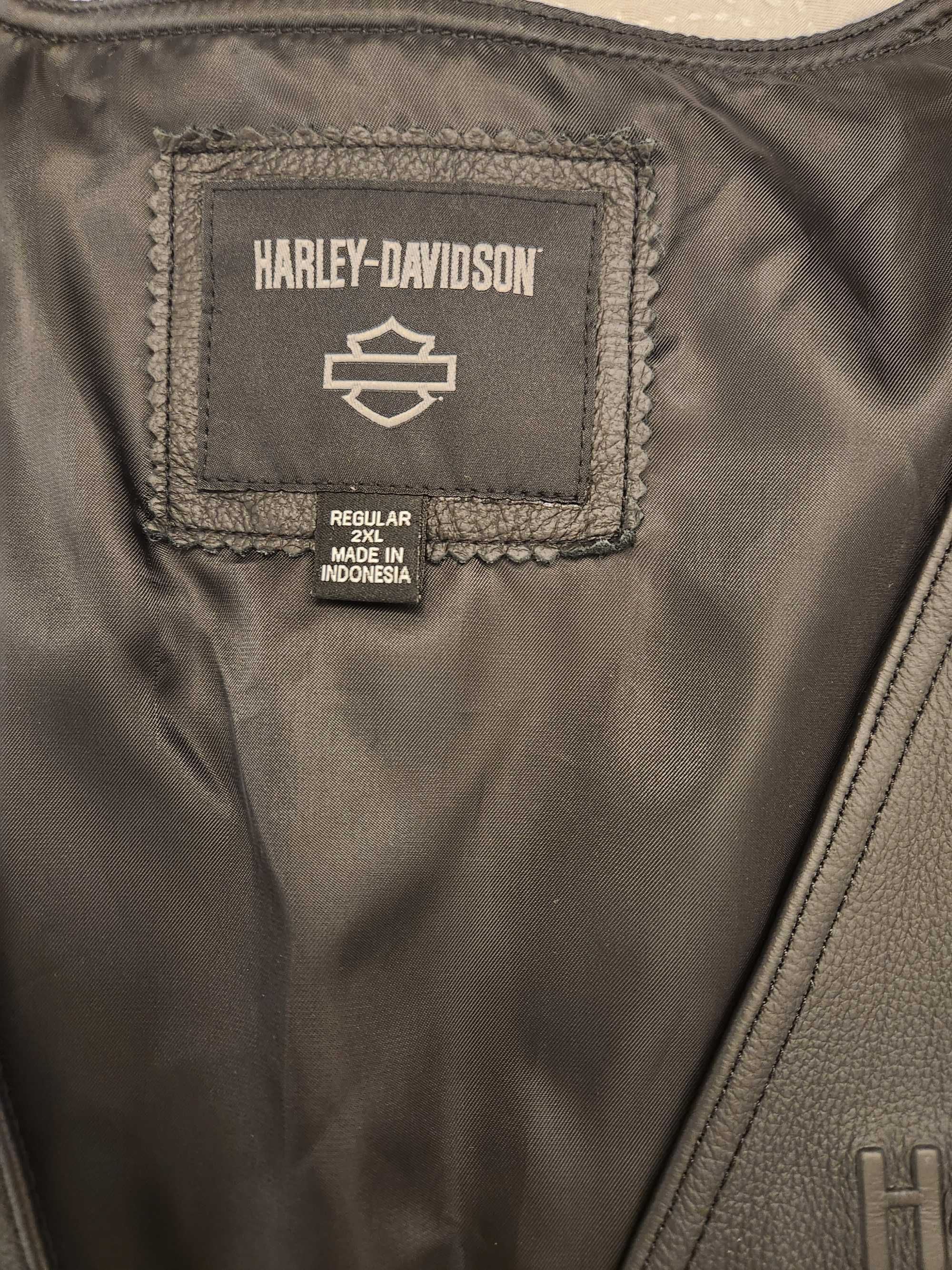 Кожен елек Harley-Davidson