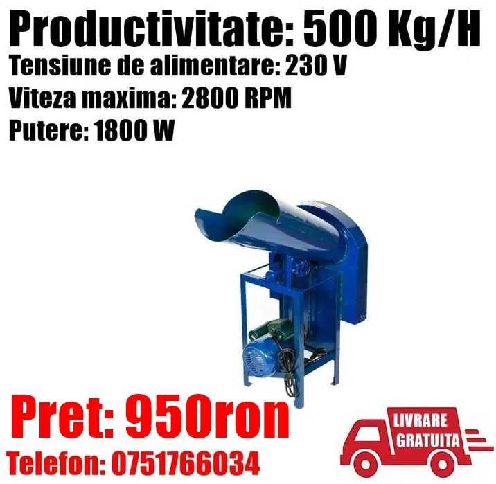 Tocator Electric Moara Paioase Lucerna 1.8kw 500kg/h LivratGRATUIT SM