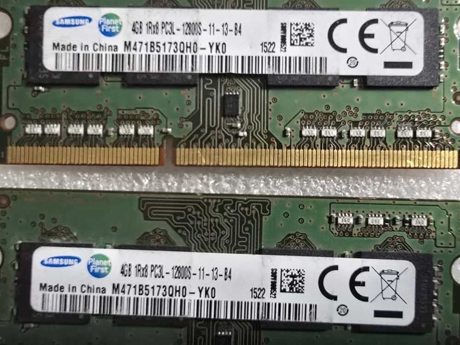 Memorie RAM laptop Samsung 4GB DDR3 1600MHz 1.35V Low Voltage
