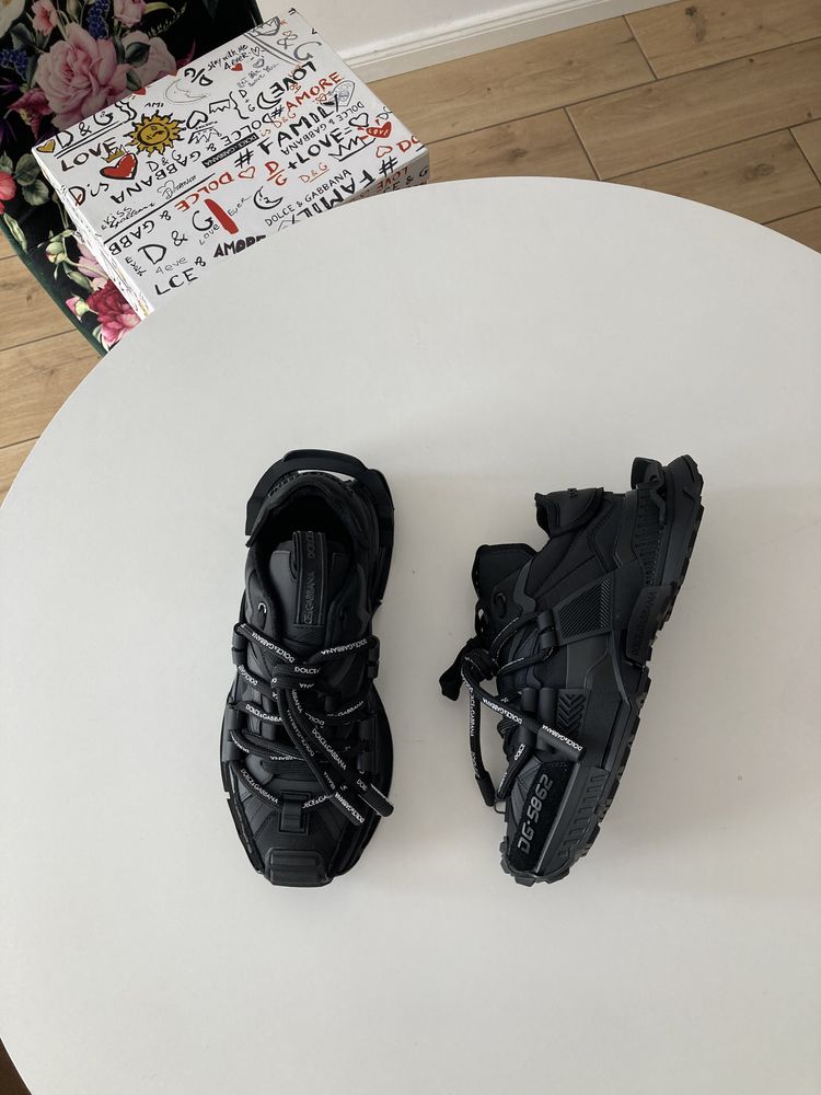 Adidasi / Sneakers Dolce&Gabbana Space Negru