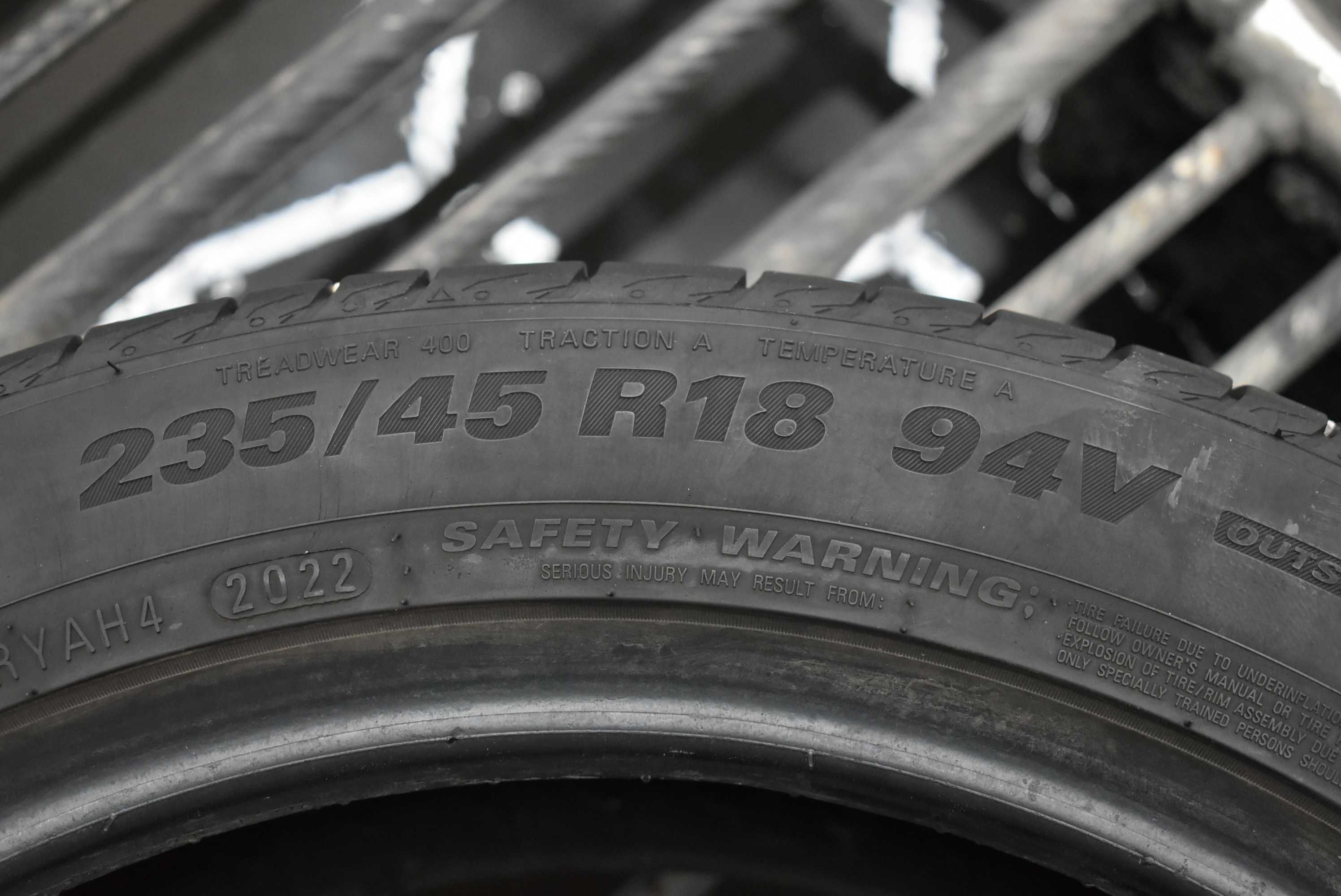 1бр. Гума 235/45/18 Kumho