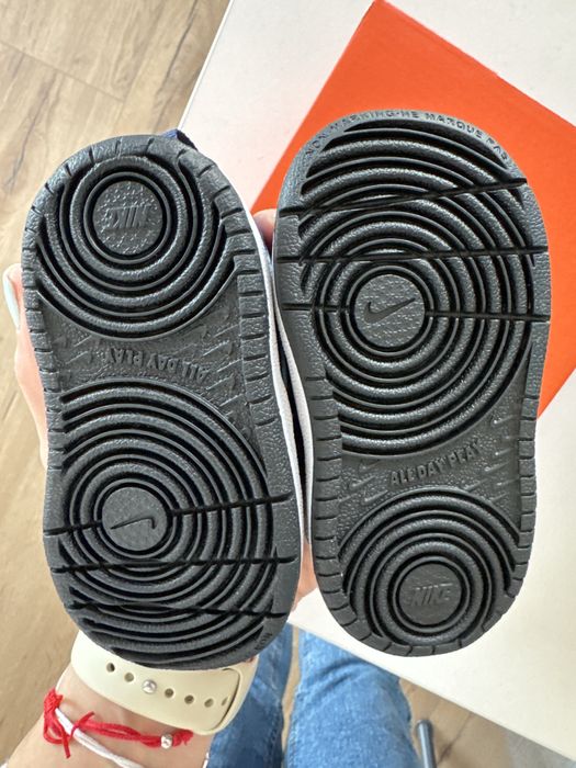 Кожени детски маратонки Nike, размер 19,5