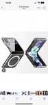 Husa Prindere Magnetica Clear Colturi Tari Samsung Z FLIP FOLD 4 5 6 7