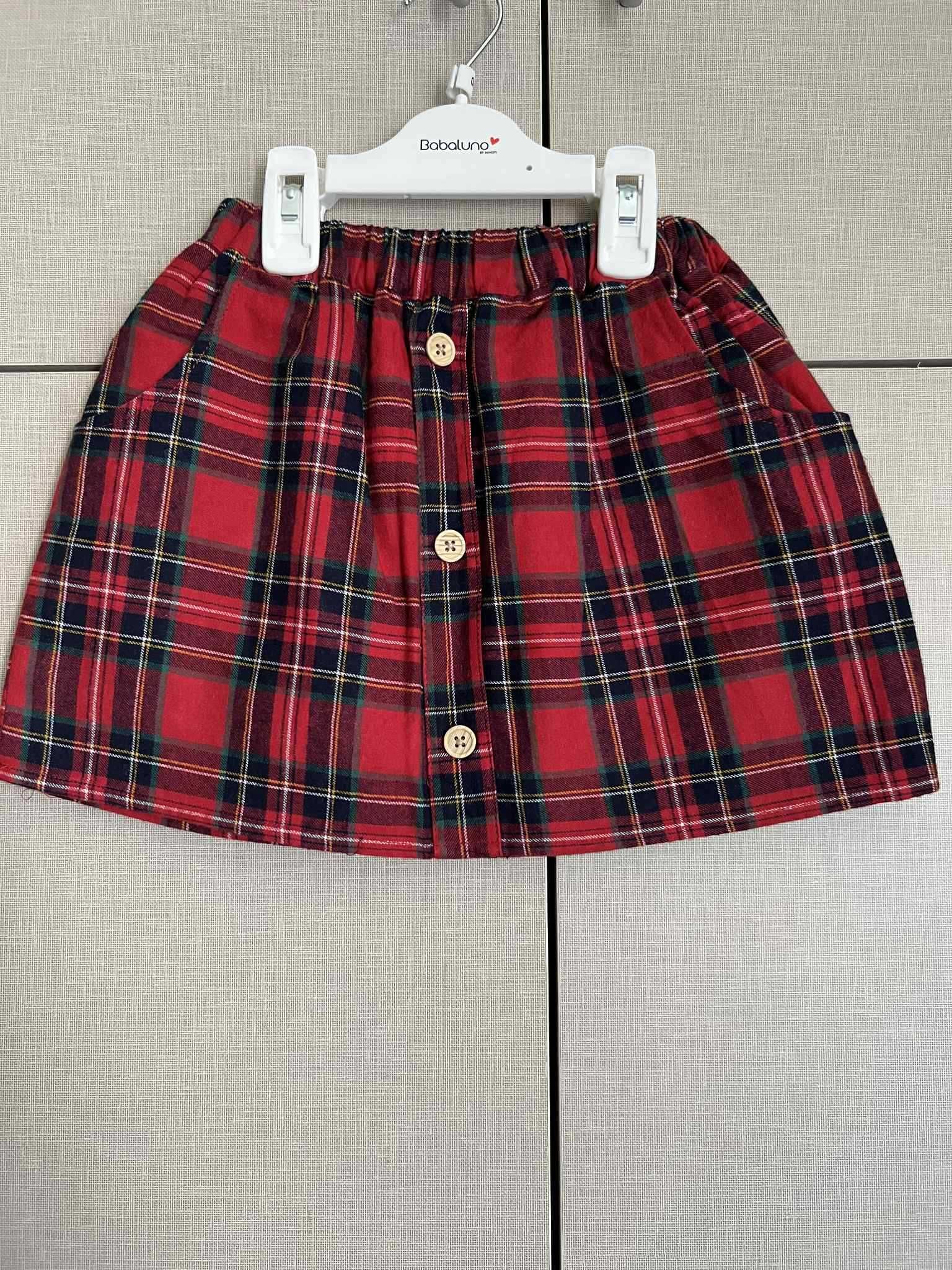 Детски дънки ZARA и карирана пола RESERVED, №98