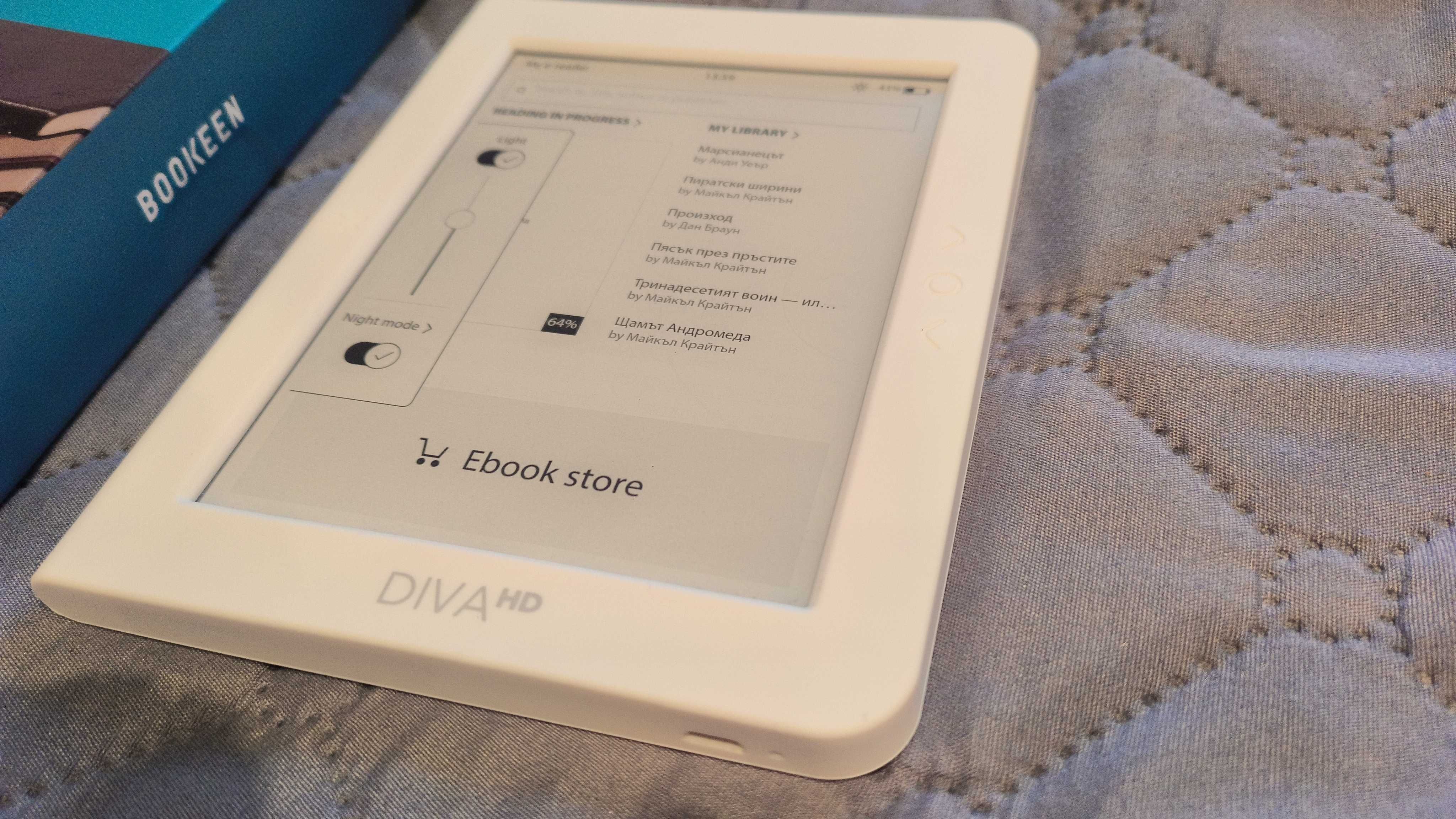 Електронна книга Bookeen Diva HD